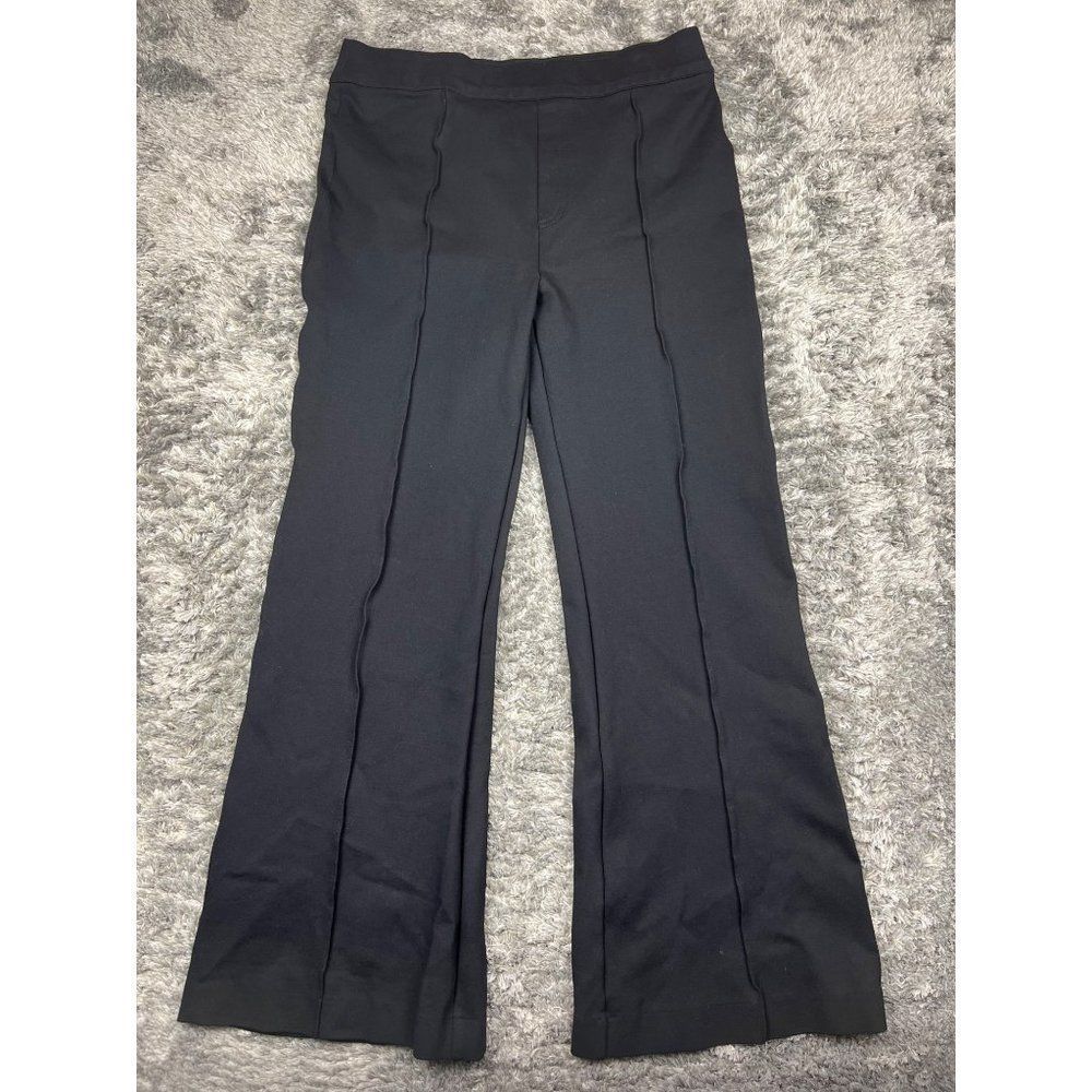 Spanx Legging Women Extra Large XL Black Active High Waist Yoga Pant Gym Wick